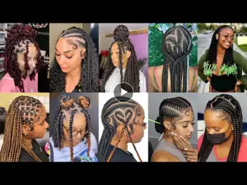 New & Latest Braiding Hair Hairstyles For Black Women | #braidshairstyles