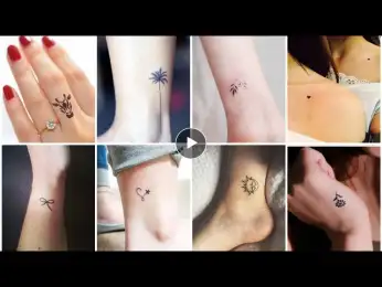 50+ Super Cool Tiny Tattoos For Girls | Small Tattoo Design Ideas For Ladies 2023 | Women Tattoos!