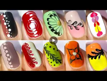10+ No tool nail art ideas || DIY nail designs using household items only || Nail Delights