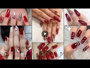 Simple Nail art | Easy Nail art Design 2023 | Nail art without using tools| Nail art for beginners