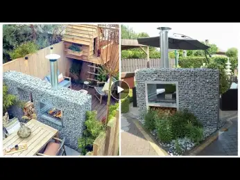 Landscape design ideas: gabions! 80 beautiful garden and backyard ideas!