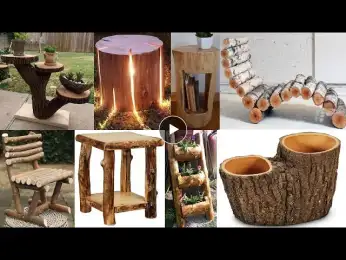 Unique Wood Log Furniture Ideas You Should Consider for Your Home