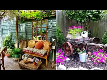 400 DIY Garden Decorating Ideas for Backyard, Cottage, Lawn, Front Yard! Garden Ideas