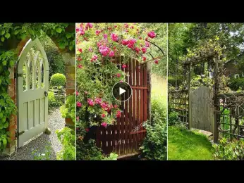 34+ Inspired Garden Gates for a Beautiful Backyard | DIY Gardening