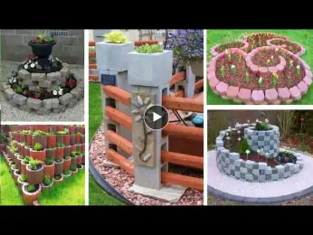 63 Genius Ways People Are Using Cinder Blocks in Their Backyards | garden ideas