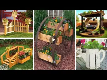 50 Creative Wooden Pallet Garden Ideas for Your Outdoor Oasis | garden ideas
