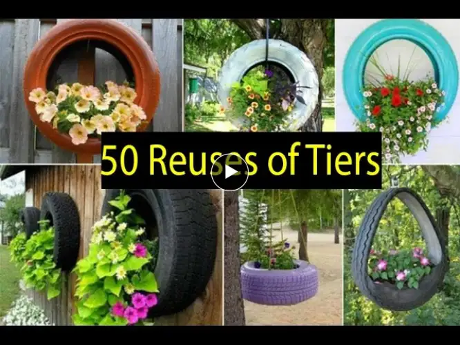 50 Ideas of How To Reuse And Recycle Old Tires