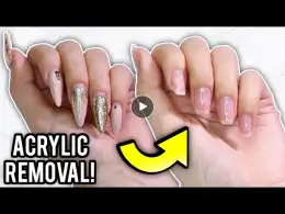 Remove Acrylic Nails At Home: Step By Step How-To Tutorial