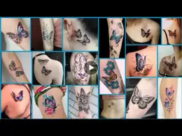 25+ trendy butterfly tattoo ideas for girls || butterflies tattoo designs | small butterfly tattoos