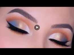 Blue and Golden Cut Crease Tutorial | Sigma x An Knook Pro Eyeshadow Palette