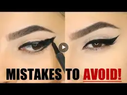 EYELINER MISTAKES YOU SHOULD AVOID!