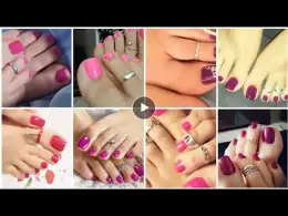 25 most gorgeous pink toe nail art ideas