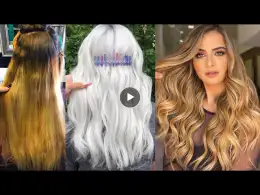 Beautiful Hair Cutting & Hair Color Transformation | Amazing Hairstyles Tutorial Compilations