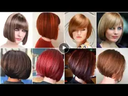 80Trendy 2023 Short Bob Pixie layered haircuts and hairstyles for women's|| hair dye colour ideas