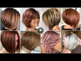 70 best Short Layard Bob Haircuts trending in 2023 for women's // best Hairdye Colouring ideas
