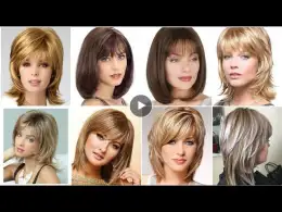 100 plus incredible Flattering layered short Bob haircuts for women's// best hair dye Colours