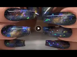 EASY Galaxy Gel Nail Art Tutorial