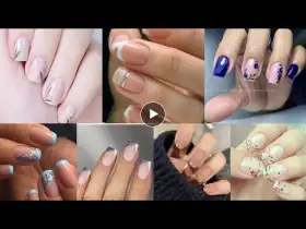 40+short nails art designs||beautiful short nails art