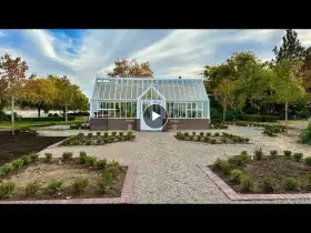 Beautiful Glass Greenhouse Installation from Start to Finish! 