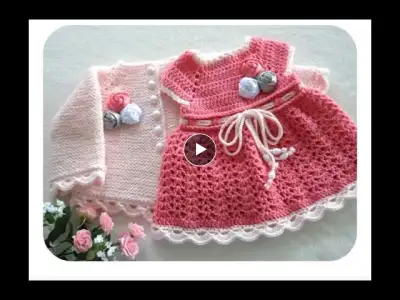 crochet frock new design for baby girl